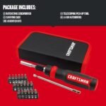 Kit de chave de fenda CRAFTSMAN CMHT68001, pontas de vários tamanhos, 26 peças - Imagem 3