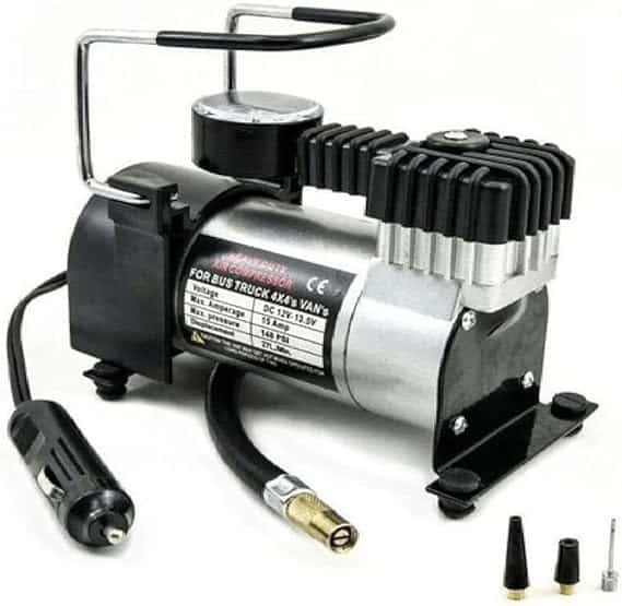 Mini Compressor De Ar Veicular Profissional Portátil 12v 150 PSI Mini Compressor De Ar Veicular Profissional Portátil 12v 150 PSI - Imagem 1