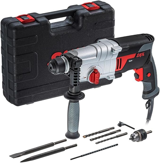 Skil Martelete 1859 750W 220V Com Maleta E Acessórios Skil Martelete 1859 750W 220V Com Maleta E Acessórios - Imagem 1