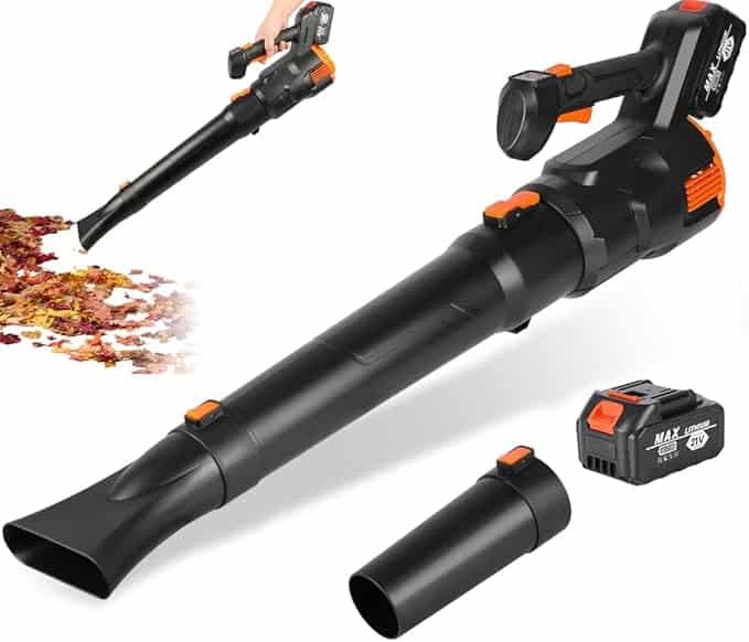 Soprador de Folhas, Aspirador de Pó, Soprador e Triturador, 100V-240V, Baixo Nível de Ruído, para Remoão de Folhas Secas e Molhadas, Modo de Várias Velocidades, Fornecimento de Ar Potente Soprador de Folhas, Aspirador de Pó, Soprador e Triturador, 100V-240V, Baixo Nível de Ruído, para Remoão de Folhas Secas e Molhadas, Modo de Várias Velocidades, Fornecimento de Ar Potente - Imagem 1